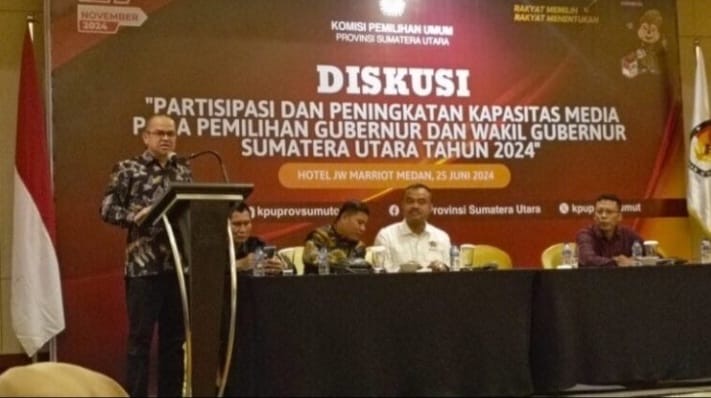 KPU Sumut Ajak Media Berperan Aktif dalam Pilgubsu 2024
