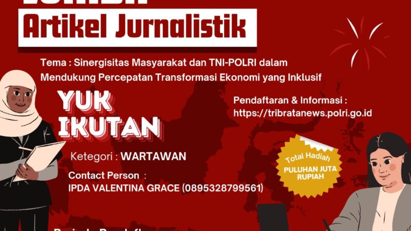 Semarak Bhayangkara ke 78, Warga Sumut Diajak Ramaikan Berbagai Lomba “Setapak Perubahan”.