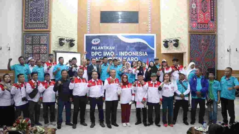 DPW IMO Sumut Lantik DPC IMO Karo Sekaligus Gelar Pelatihan Jurnalistik Dasar Angkatan