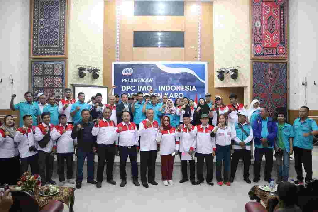 DPW IMO Sumut Lantik DPC IMO Karo Sekaligus Gelar Pelatihan Jurnalistik Dasar Angkatan