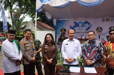 Wakapolres Langkat Hadiri Peringatan Hari Anti Narkotika Internasional Tahun 2024