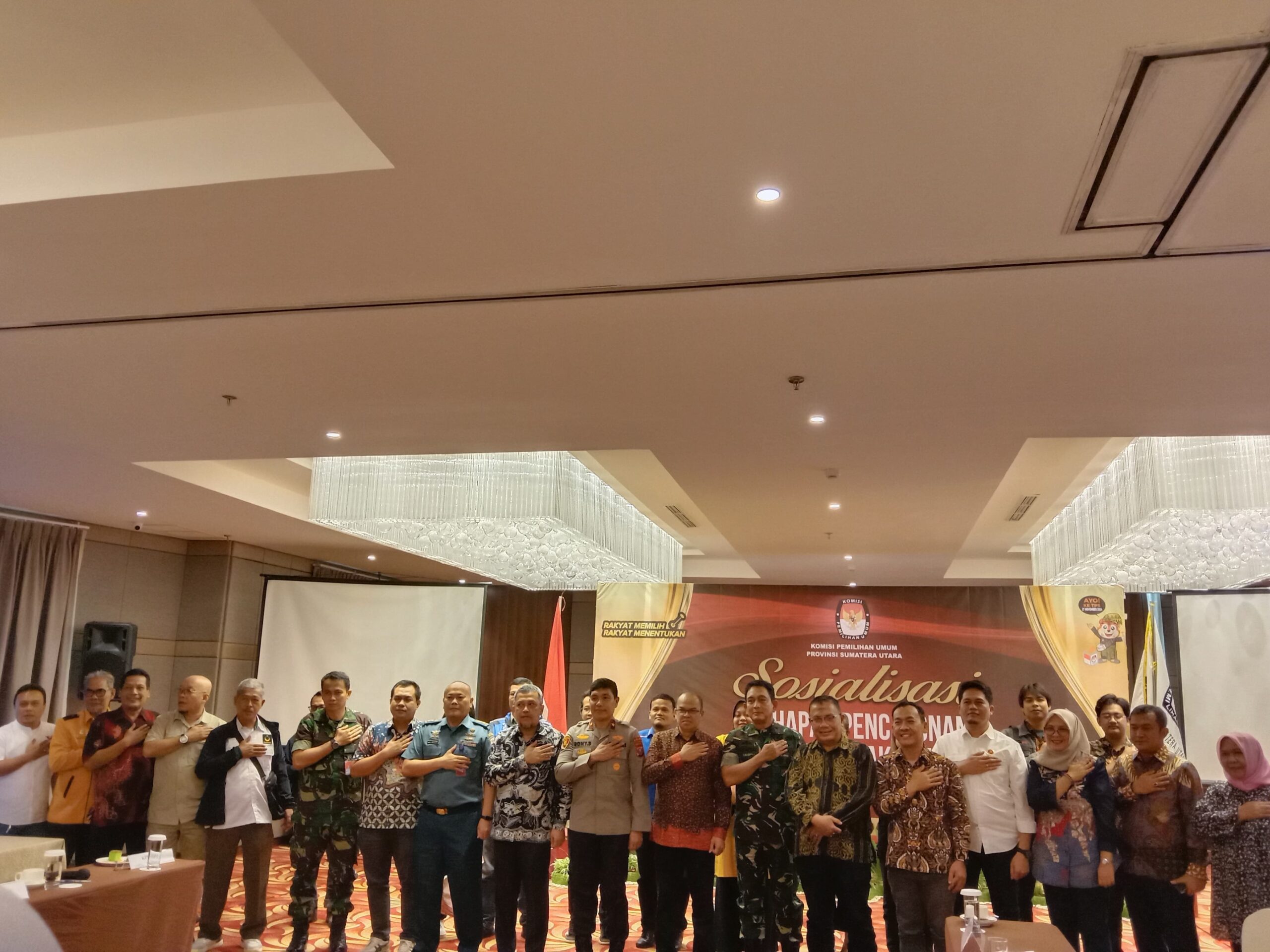 Ketua KPU Sumut Dorong Kabupaten/ Kota Penyelesaian Coklit 100%