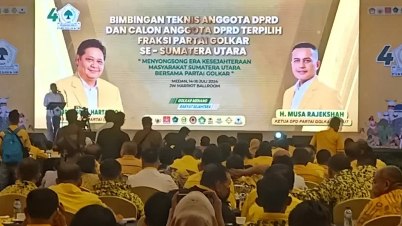 Golkar Sumut Gelar Bimtek Anggota DPRD Terpilih Dan Usulkan H Surya Jadi Pendamping BobDi Pilkada