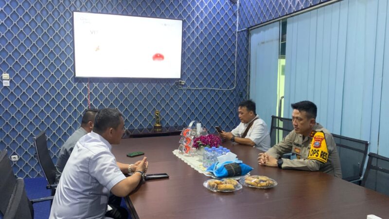 Kapolres Binjai Jumpai Kadishub Binjai Jalin Erat Silaturahmi