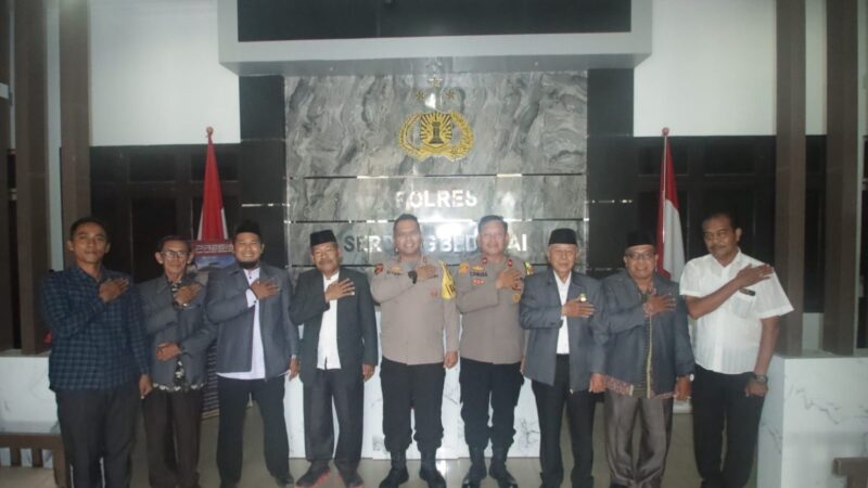 Kapolres Sergai Menyambut Hangat Audiensi FKUB Kabupaten Serdang Bedagai