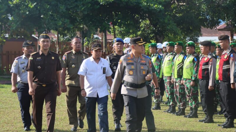 Polresta Deli Serdang laksanakan Apel Gelar Pasukan Operasi Patuh Toba 2024