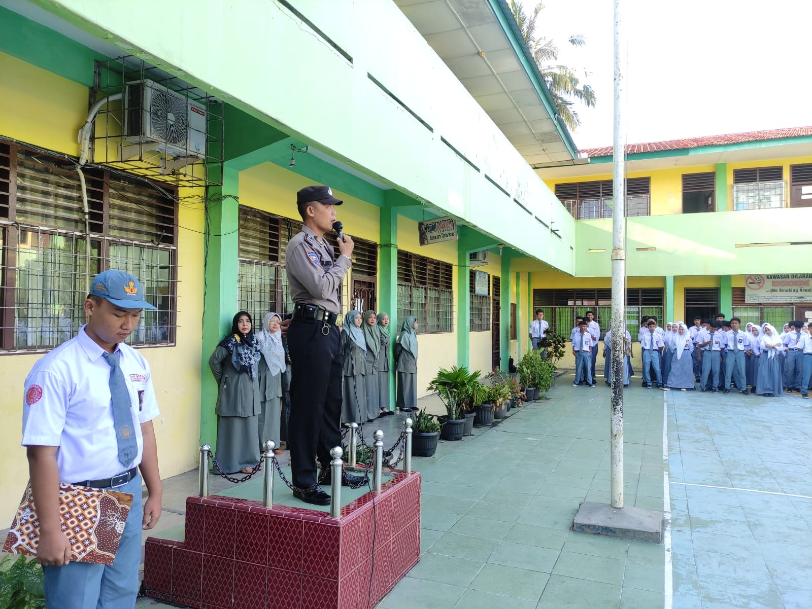 Police Goes to School: Polres Langkat Ajak Pelajar Setop Bullying