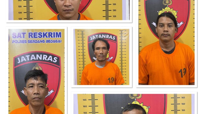 Sat Res Polres Sergai Usut Tuntas 3 Pelaku Pencurian Rumah Pendeta Berhasil Diringkus Sat Reskrim Polres Sergai