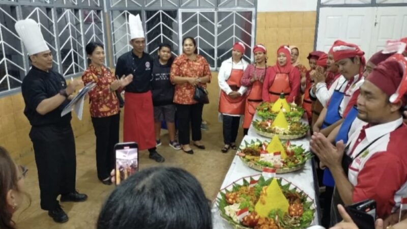 Peringatan Hari Kemerdekaan RI dan Hari Pengayoman ke-79, Rutan Klas I Medan Gelar Lomba Masak