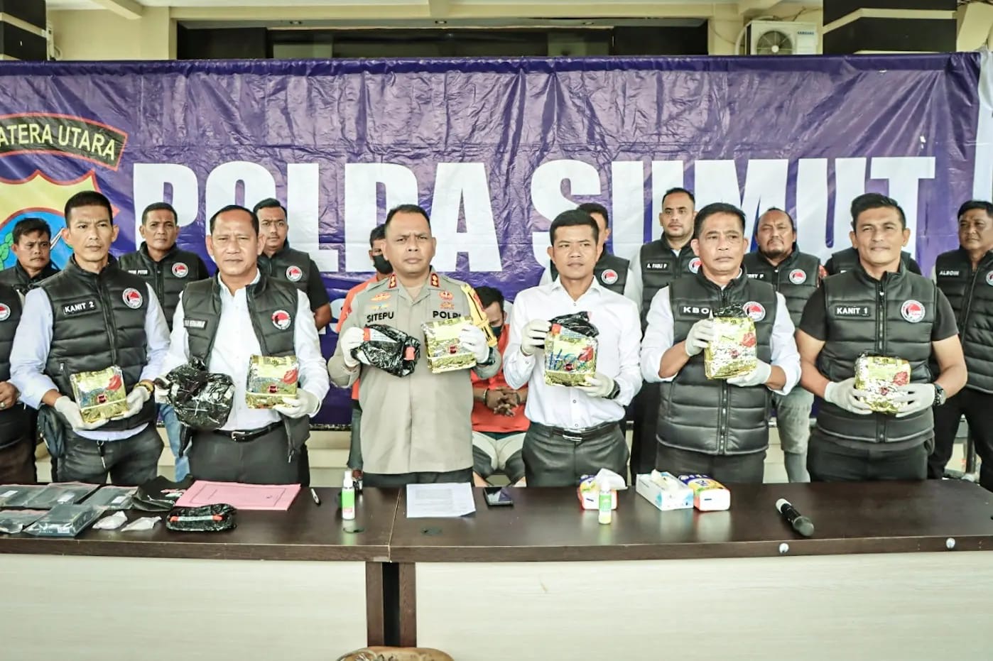 Sat Narkoba Polres Serdang Bedagai Kerja Cepat  Ungkap Kasus Narkoba Jaringan Internasional