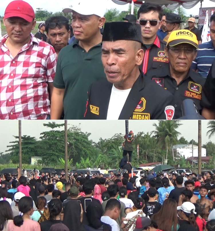 DPC GRIB Jaya Kota Medan Gelar Pesta Rakyat Pada Perayaan HUT RI ke- 79