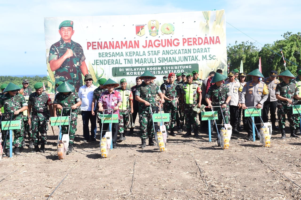 Program unggulan TNI Angkatan Darat seperti Ketahanan Pangan terus berlanjut