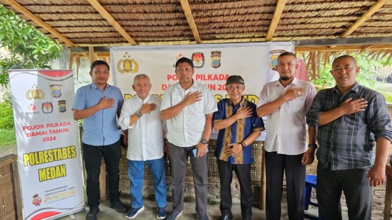 Polrestabes Medan Aktifkan Pojok Pilkada Damai