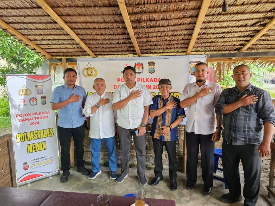 Polrestabes Medan Aktifkan Pojok Pilkada Damai