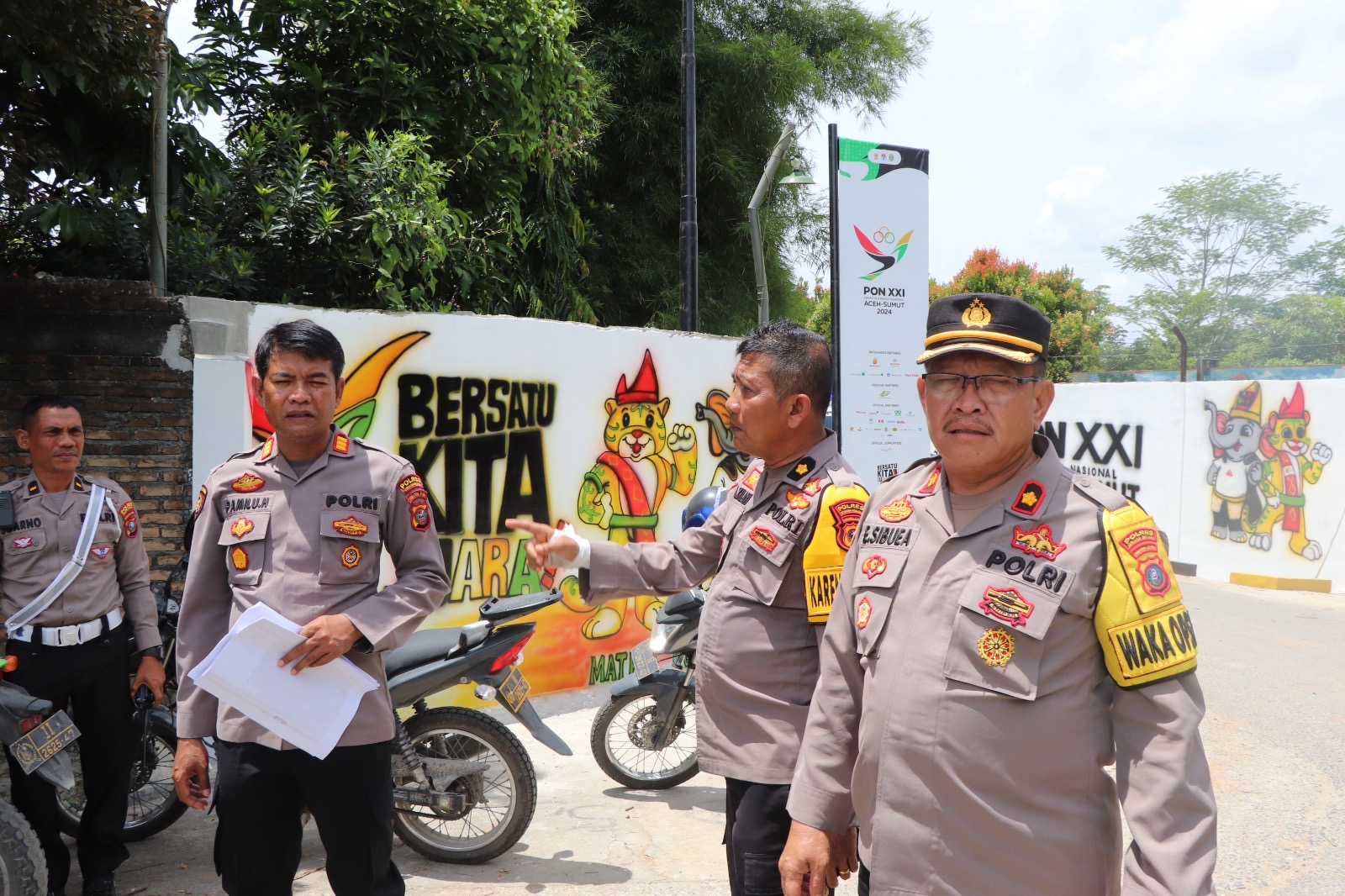 Polres Sergai Gladi Pengamanan PON XXI, Pastikan Kesiapan Venue dan Personel