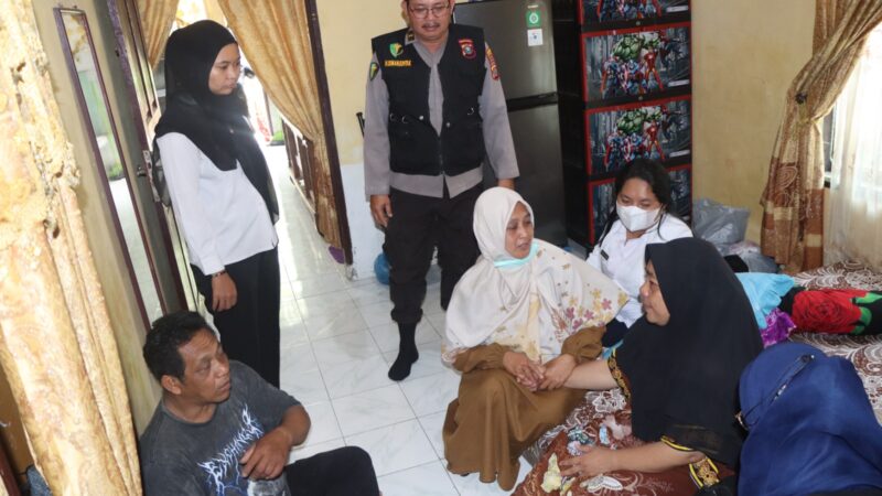 Trauma Healing Polres Sergai bagi Keluarga Korban Penembakan