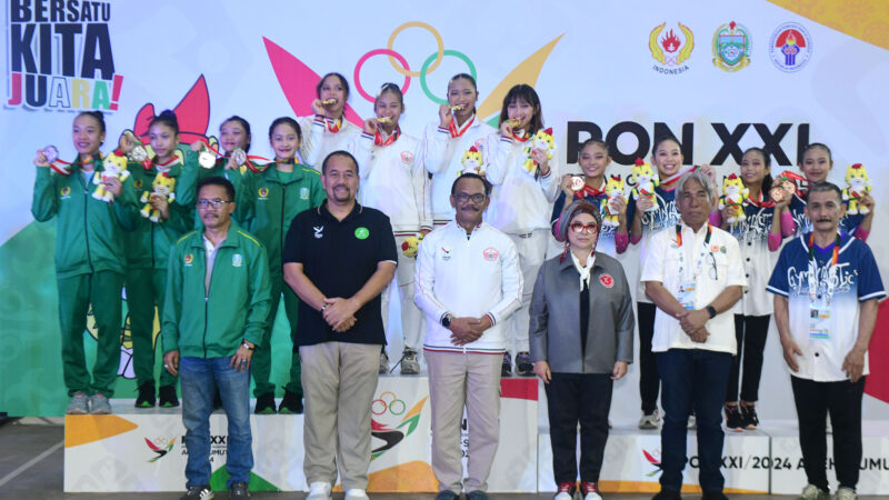 Riau-Jakarta Pertahankan Emas di Cabor Senam Artistik PON XXI Aceh-Sumut 2024