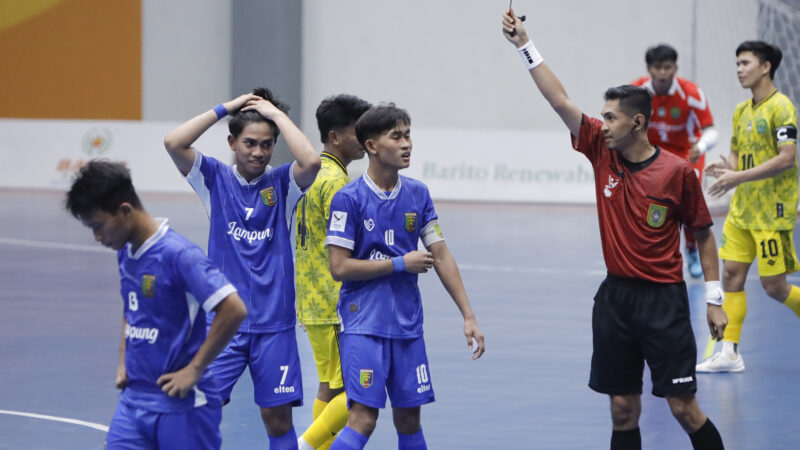 Catat! Jadwal Pertandingan Futsal PON XXI Aceh–Sumut Jumat, 30 Agustus