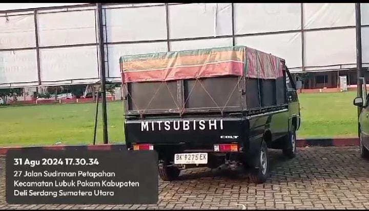 Mobil L-300 Pengangkut Solar Yang Tertangkap Milik Dari Bos Besar Warga Sampali