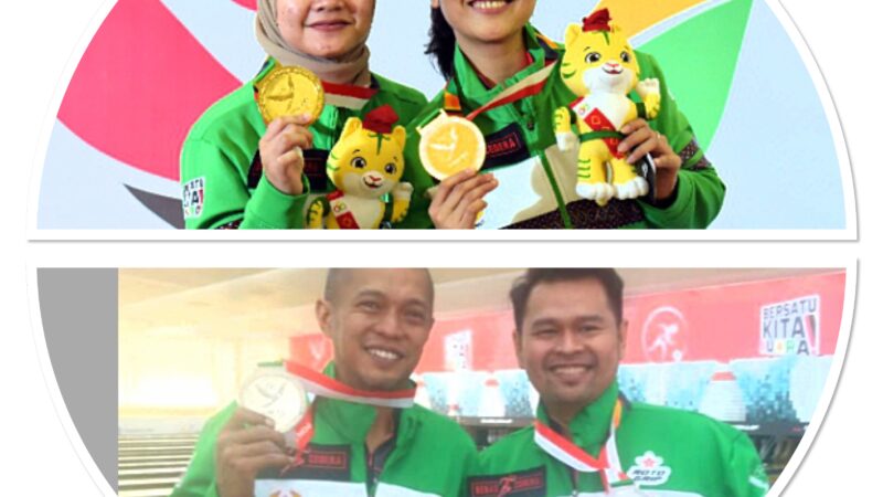 Tim Sumut Raih Medali Emas Pertama di Bowling PON XXI/2024