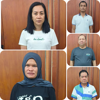 Kerja cepat, Tim Subdit III/Jatanras Ditreskrimum Polda Sumut Berhasil Menangkap lima (5) orang komplotan ‘hipnotis atau gendam