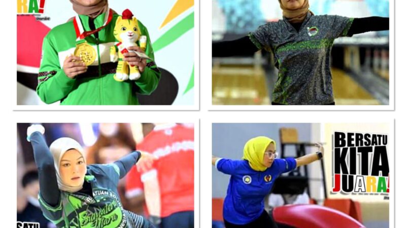 Pebowling Putri Sumut Aldila Indryati Lampaui Target Medali Emas PON