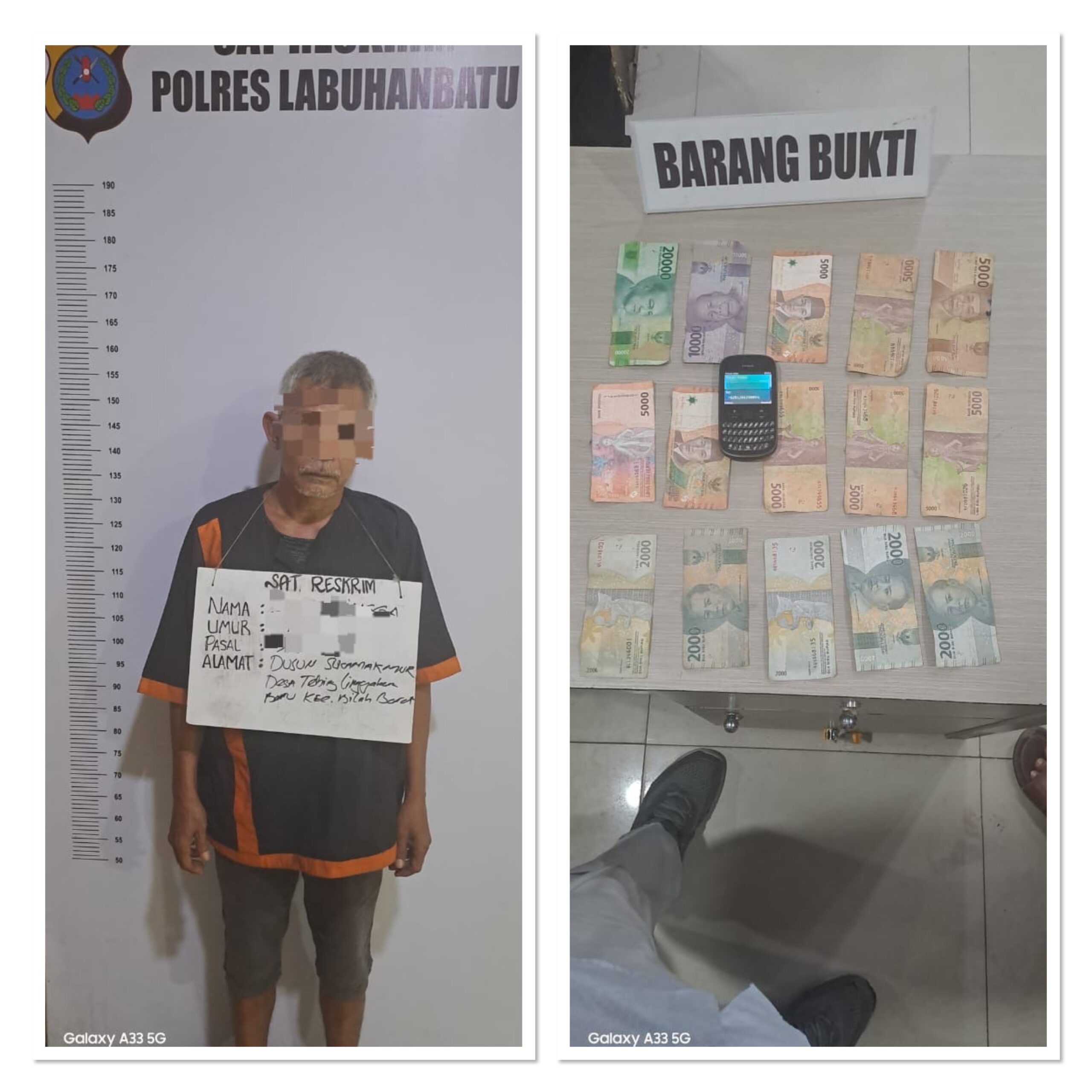 Jurtul Togel Diamankan Sat Reskrim Polres Labuhan batu