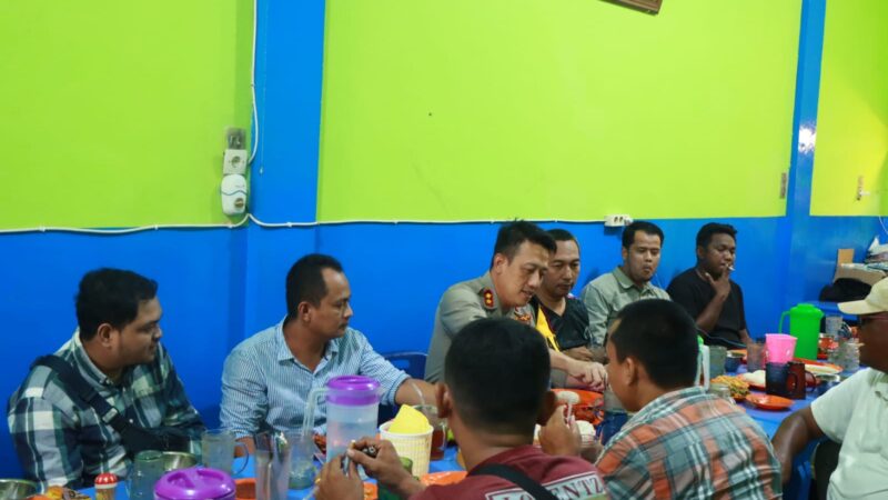 Kapolres Binjai Bersama Para Media Pererat Silaturahmi Jalin Komunikasi