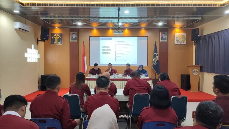 Tim Itjen Kemenkumham Beri Penguatan ZI Pada Lapas Tebing Tinggi Kanwil Kemenkumham Sumut”