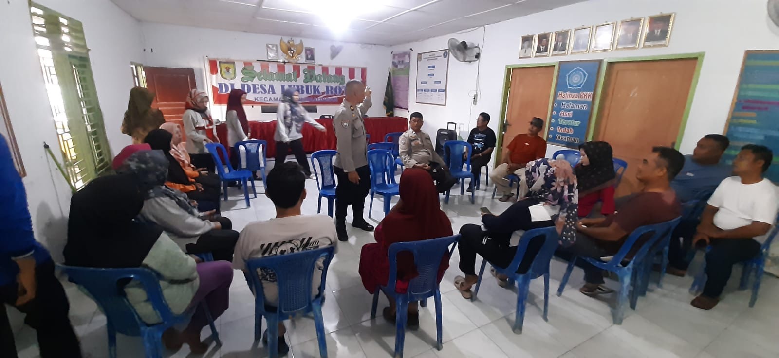 Bhabinkamtibmas Polres sergai melaksanakan kegiatan JUM’AT CURHAT dan Colling System