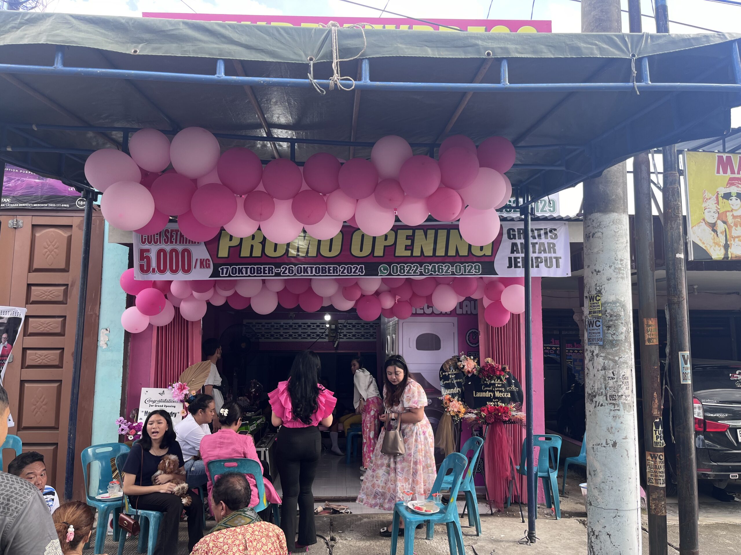 MECCA Laundry Resmi Dibuka Di Medan Letjend Jamin Ginting Ada Promo Cuci Gratis Antar Jemput & 5Ribu/ Kg
