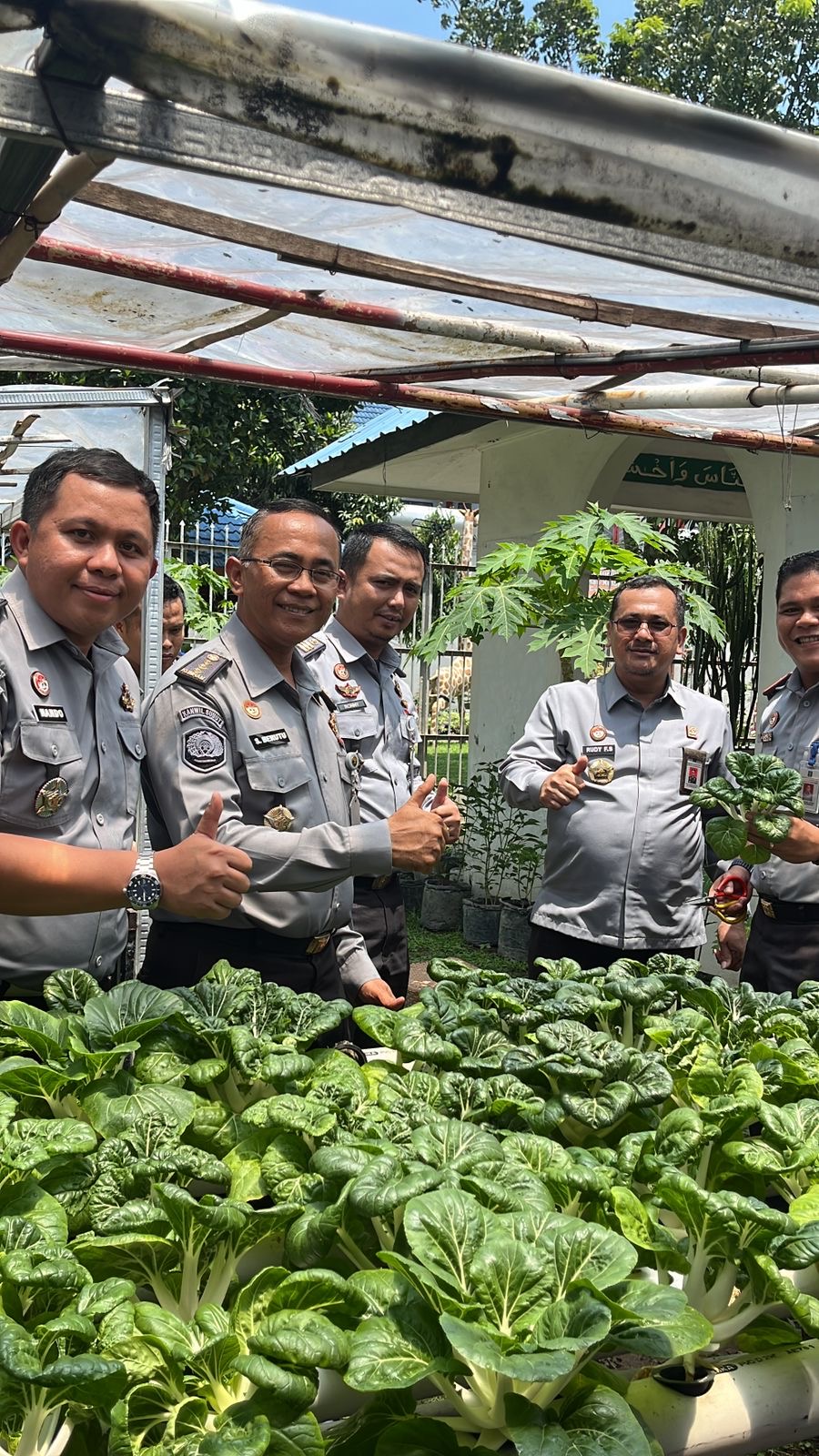 Pastikan Pelayanan Tetap Sesuai Standar Setelah Diresmikan Plt. Dirjenpas, Kadivpas Kanwil Kemenkumham Sumut Kontrol DAPUR SEHAT Rutan Kelas I Medan