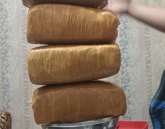 Bawa Ganja dari Aceh Tenggara, sampai di Binjai di tangkap Polres Binjai