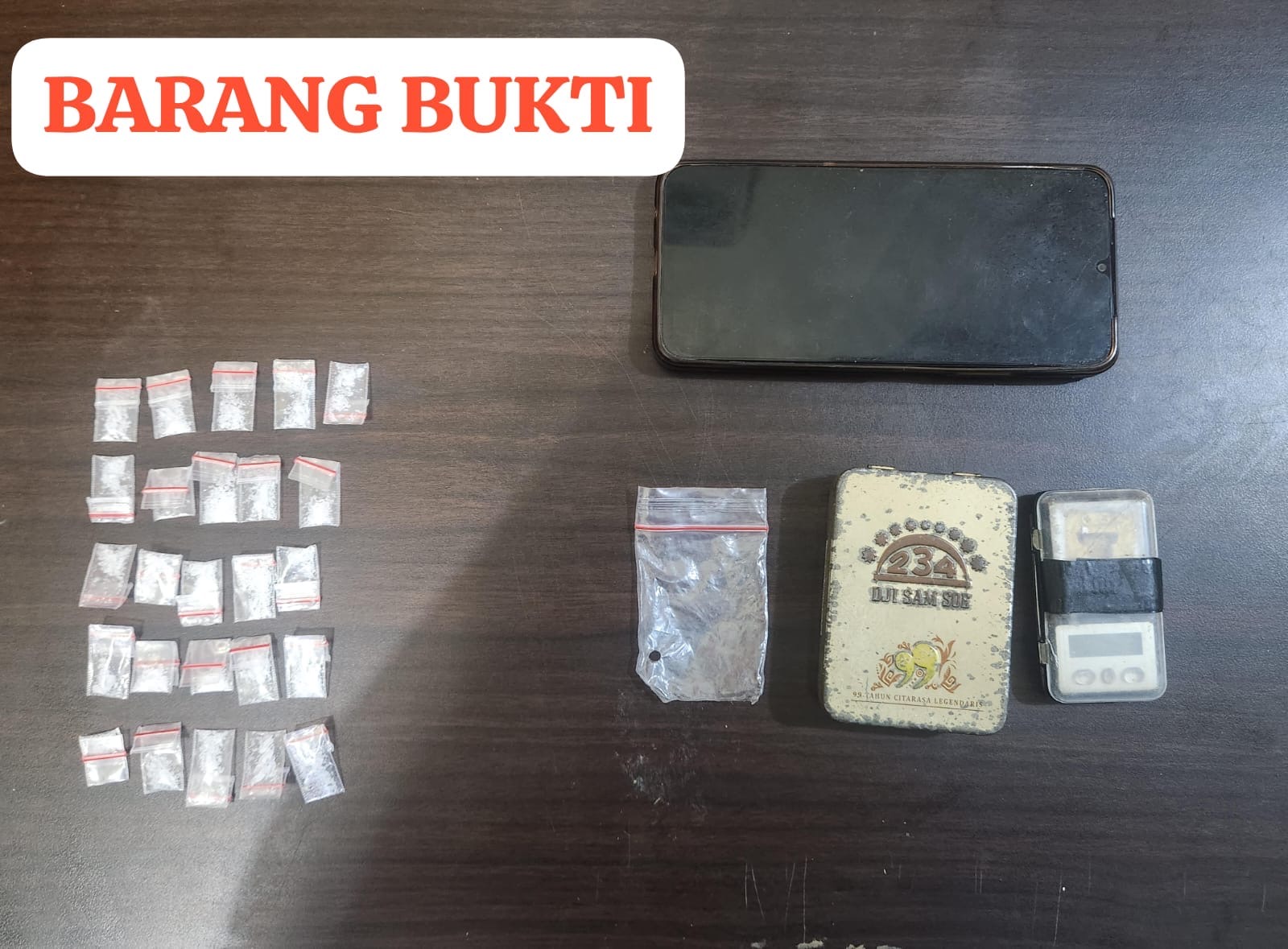 Sat Res Narkoba Polres Langkat Berhasil Tangkap Pelaku Narkotika dengan Barang Bukti Sabu-sabu 4,09 Gram