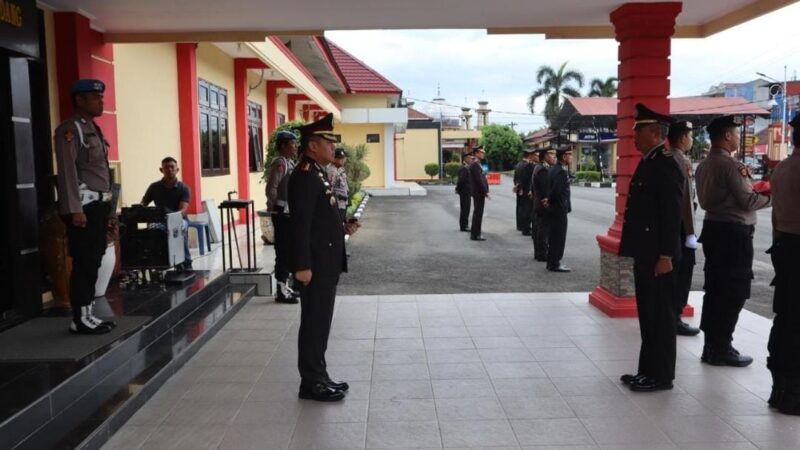 Kapolresta Deli Serdang Pimpin Upacara Peringatan Hari Pahlawan Nasional
