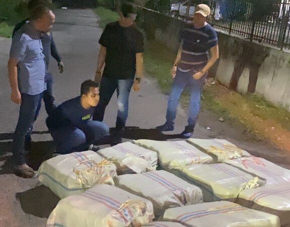 Tim Khusus Direktorat Reserse Narkoba Polda Sumut Gagalkan 11 Goni Berisi 272 Kg Ganja