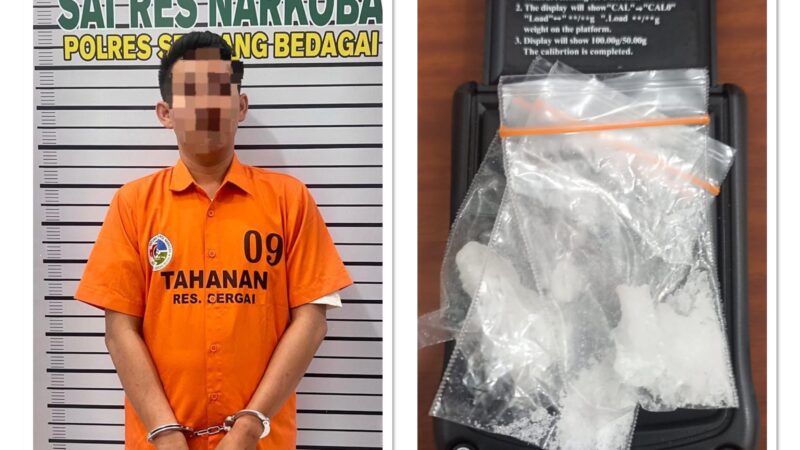 Gerak cepat, Pemasok Barang haram dari Pelaku Penyerangan Petugas Sat Narkoba Polres Sergai Berhasil Diamankan