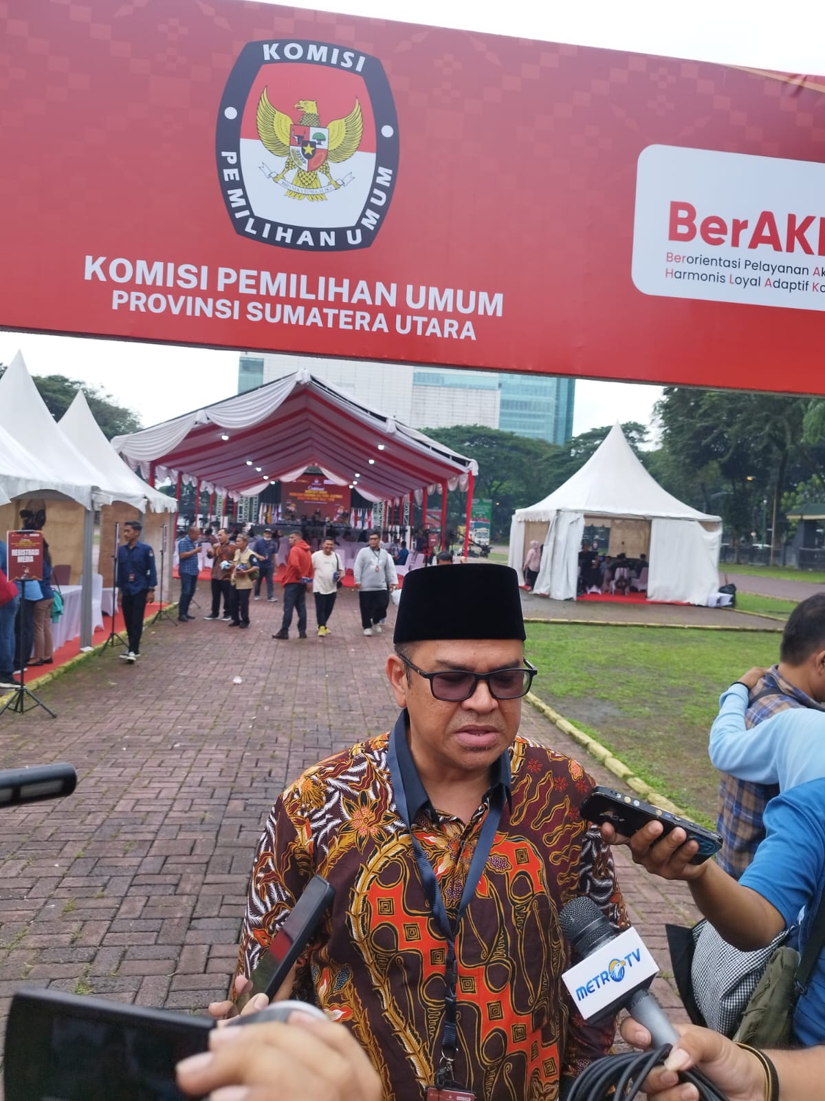 KPU Sumut Akan Gelar Pemungutan Suara Ulang sembilan TPS Yang Tersebar di tiga kabupaten/kota
