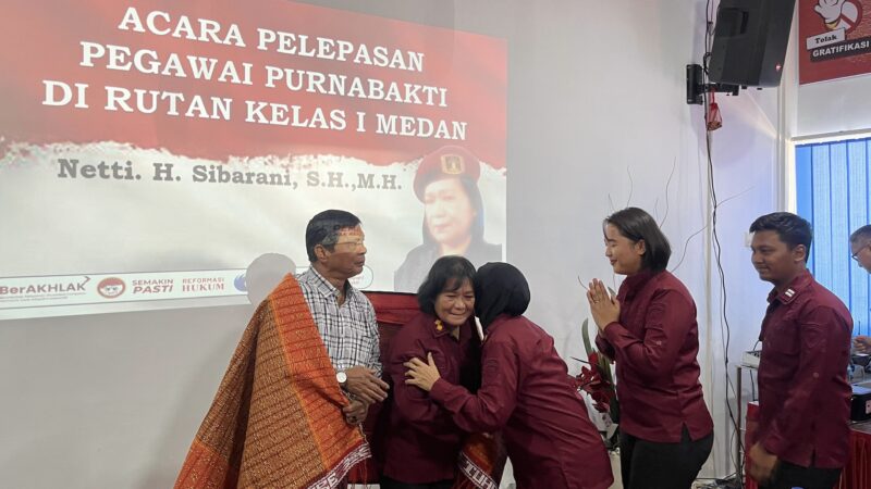 Pelepasan Pegawai Purna Bakti, Rutan Kelas I Medan