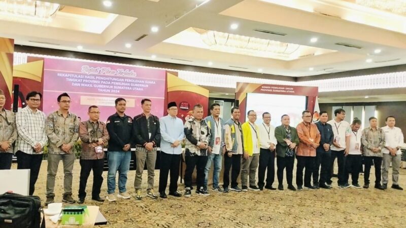 KPU Sumut Telah Menyelesaikan Rekapitulasi Suara : Boby-Surya Menang