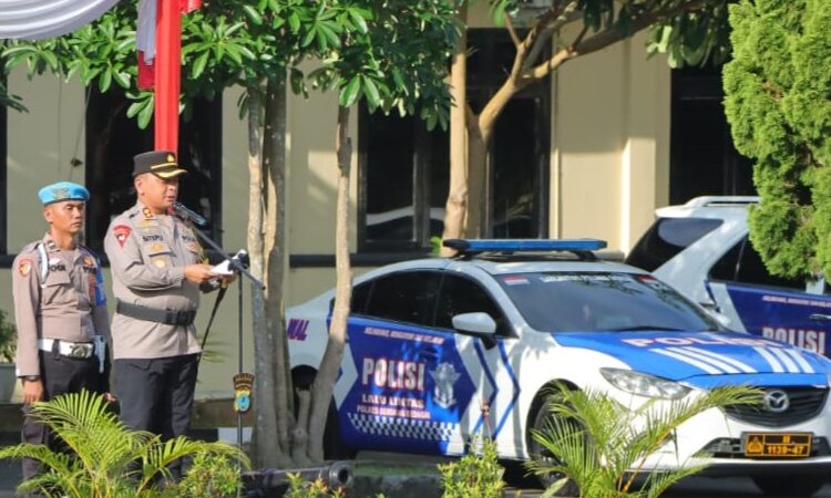 Amankan Nataru, Polres Sergai Siagakan 9 Pos Aparat Lewat Operasi Lilin Toba 2024