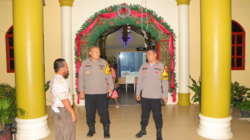 Kapolres Sergai Menjamin keamanan ibadah Natal, Personel untuk Menjaga tempat ibadah