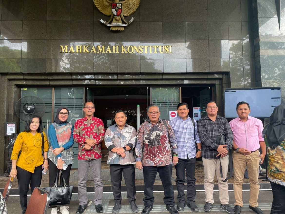 Bawaslu Sumut Dampingi Bawaslu Kab  Mandailing Natal Mengikuti Sidang Pemeriksaaan Di Mahkamah Konstitusi