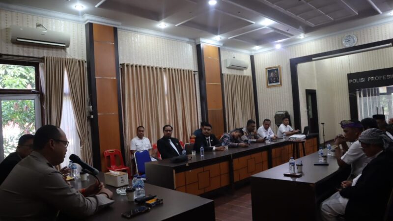 Sinergi Membangun Keamanan: Audiensi PAMKA dan Polres Langkat