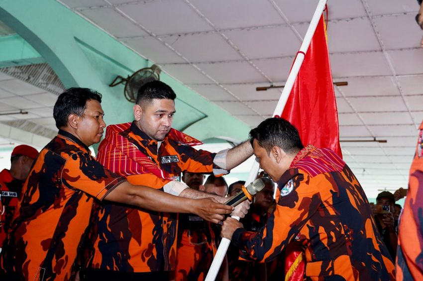 Sempurna Sembiring Sah Dilantik Oleh Rahmaddian Shah Di Jambur Halilintar & Peresmian Kantor PAC PP Medan Tuntungan