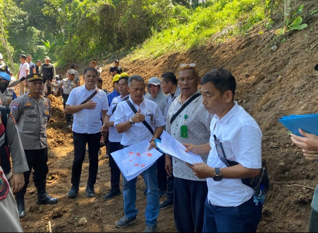 Polresta Deli Serdang Berhasil Amankan Kegiatan Eksekusi Lahan Bendungan Lau Simeme