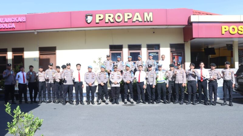 Propam Polda Sumut Gelar Gaktibplin di Polres Sibolga, Tegakkan Disiplin Internal Polri