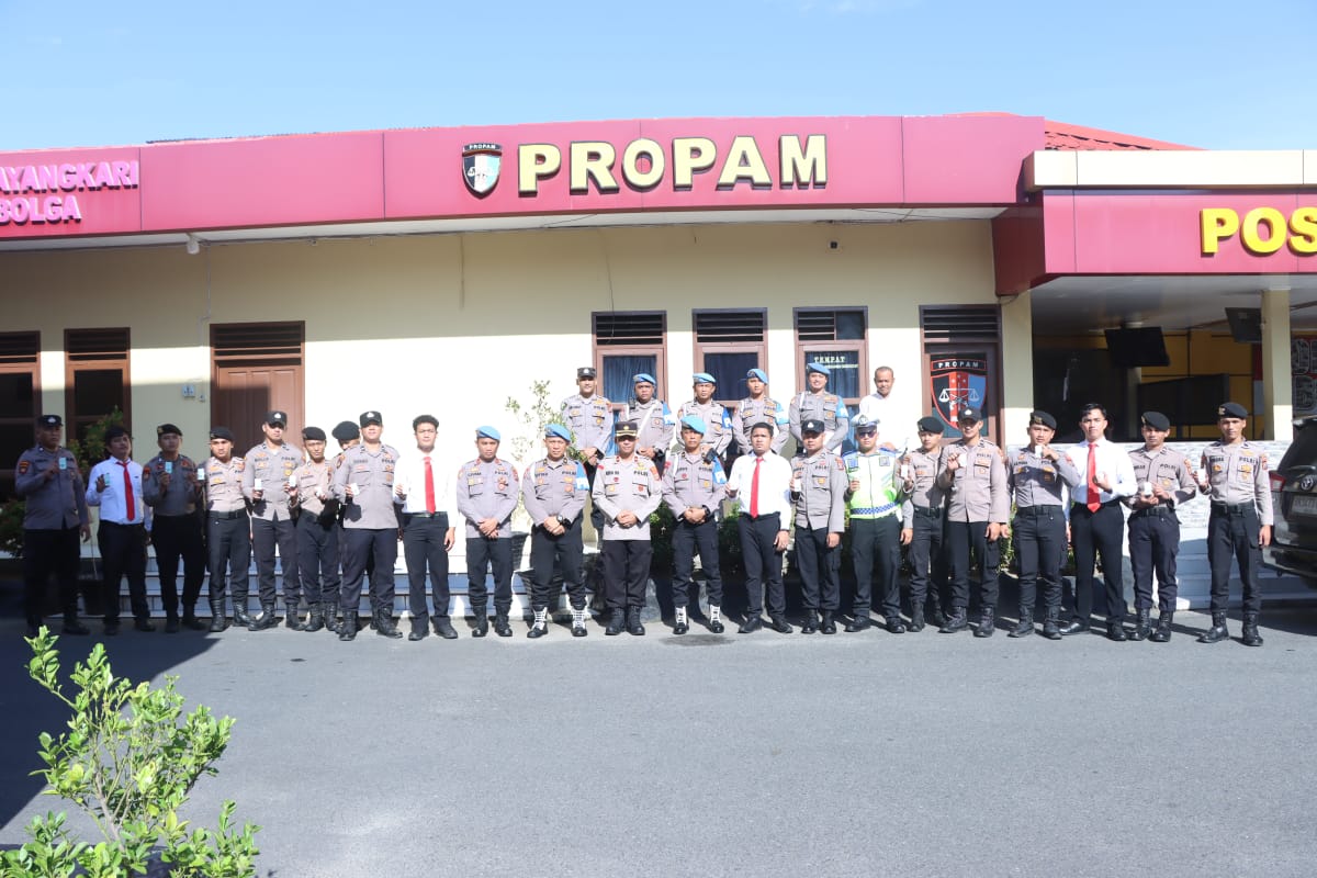 Propam Polda Sumut Gelar Gaktibplin di Polres Sibolga, Tegakkan Disiplin Internal Polri