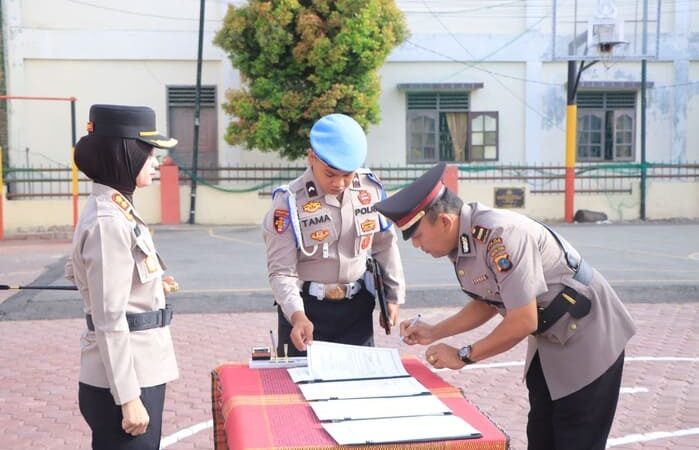 Kapolres Samosir Pimpin Sertijab, Rotasi Pejabat Baru Siap Perkuat Kinerja Kepolisian
