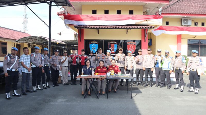 Bid Propam Polda Sumut Bersama Sie Propam Polresta Deli Serdang Giat Gaktibplin Personil